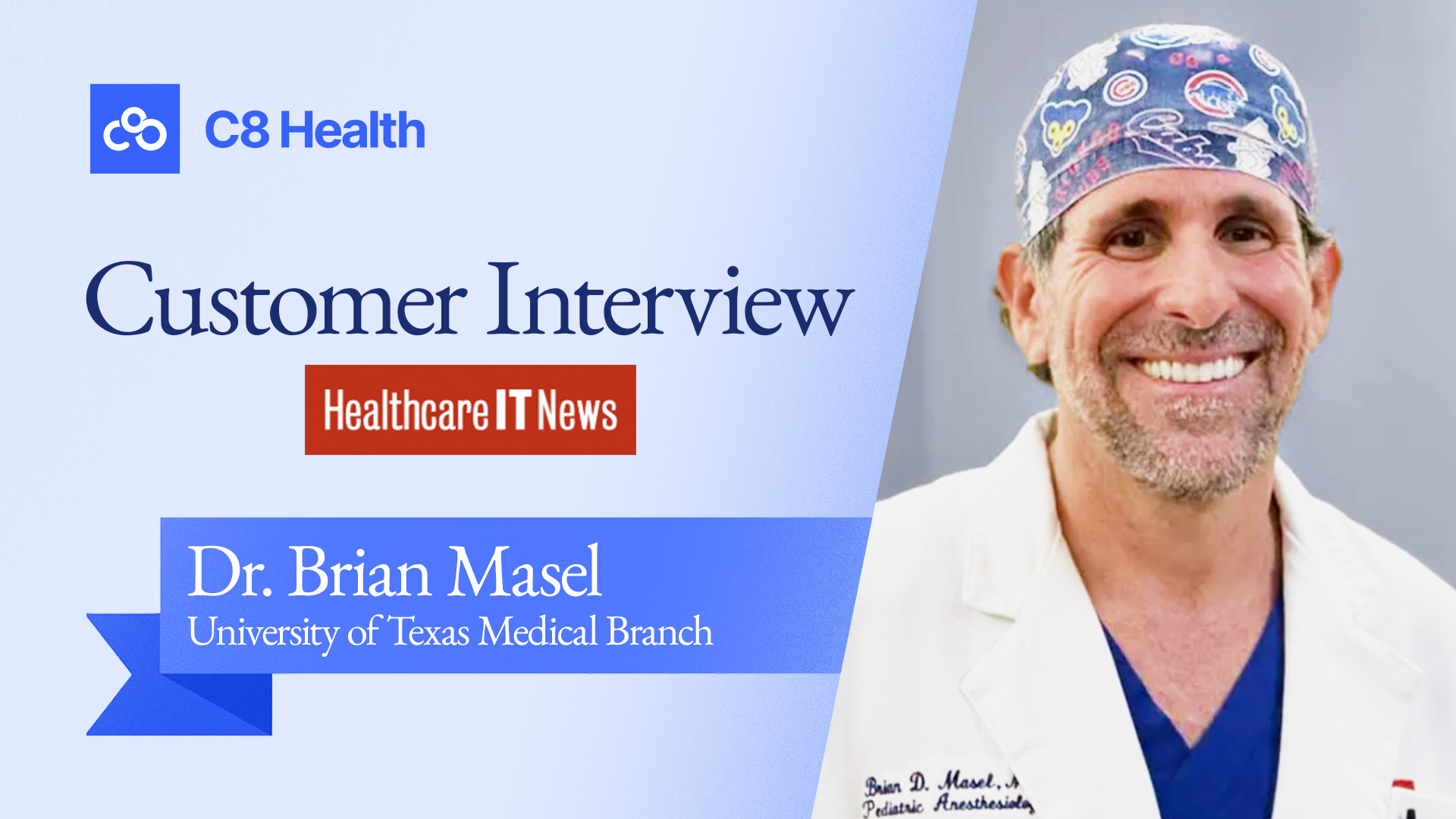 Dr. Brian Masel, UTMB Health Anesthesia