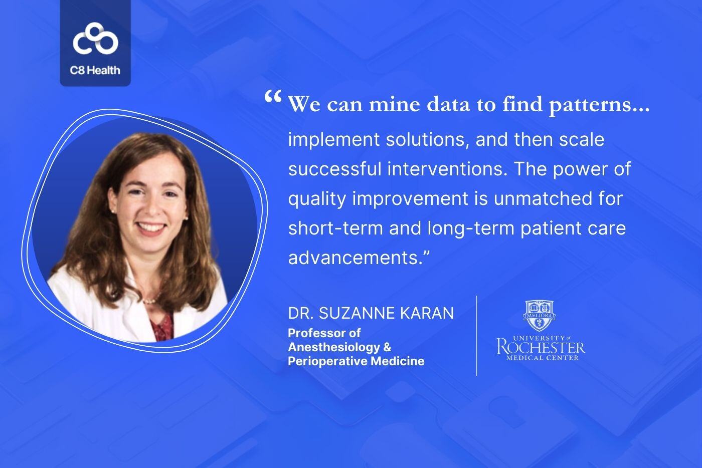 Transforming Anesthesiology Through Leadership and Innovation: Insights From Dr. Suzanne Karan